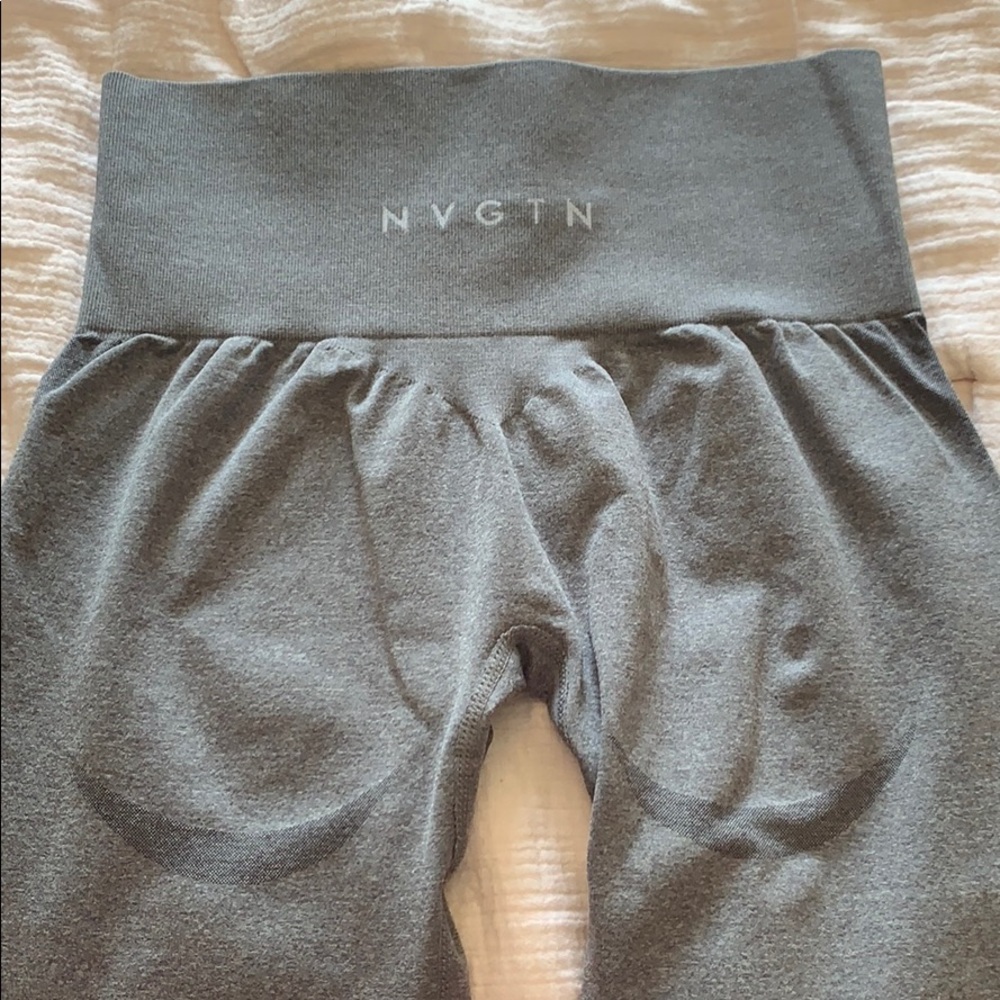 NVGTN gray leggings/size small